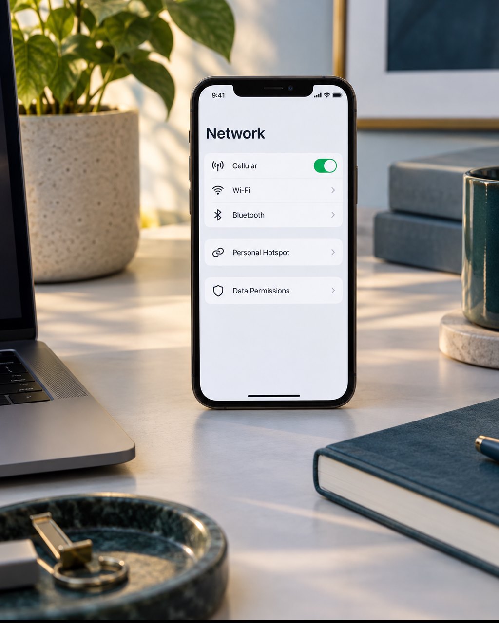 iPhone手机的网络权限与移动数据检查场景